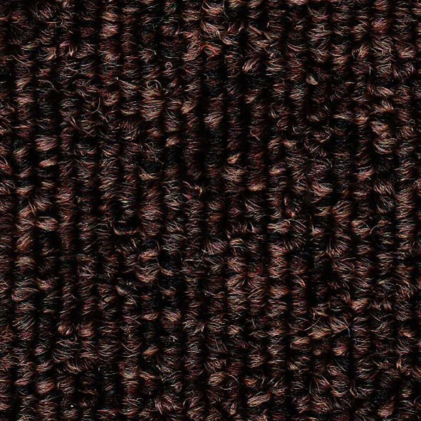CFS Europa Loop Dark Brown Carpet Tile